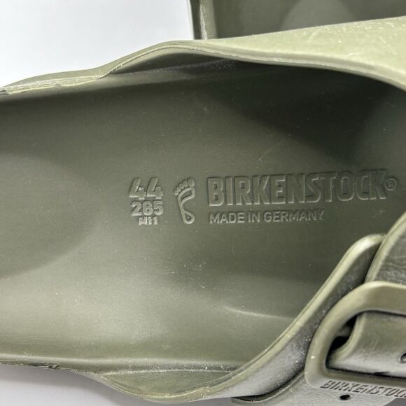 Birkenstock Arizona EVA Mens 11 (EU44) Green Sandal Beach Summer Preppy Open Toe